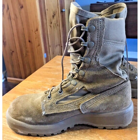 Belleville C390 Men's Hot Weather Combat Boots US 5R 5 R Vibram Sole - Picture 4 of 11